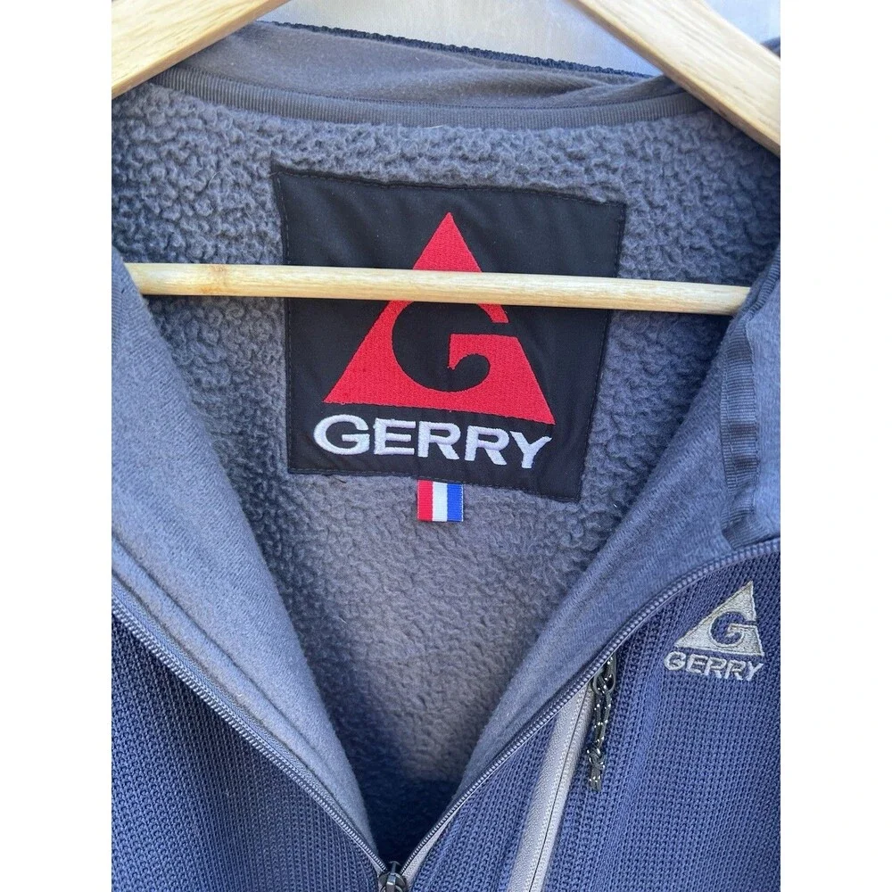 Gerry Basecamp Fleece Sherpa Lined Rib Knit Waffle Heavy Jacket Mens XL 1047676